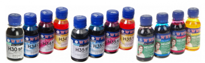 Подтверждена совместимость чернил WWM H30/H34, H35, HELENA с новыми устройствами НР