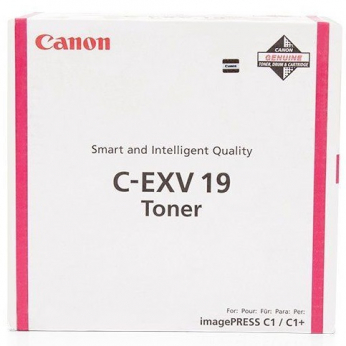 Туба с тонером Canon C-EXV19 для ImagePress-C1 C-EXV19 16000 ст. Magenta (0399B002AA)