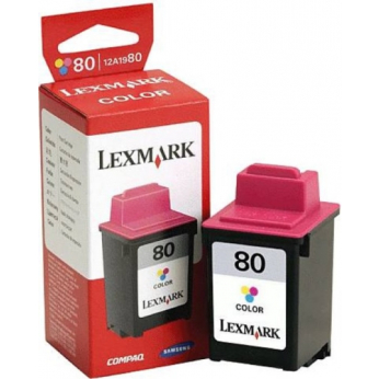 Картридж Lexmark для CJ Z11/3200/7000 №80 Color (12A1980)