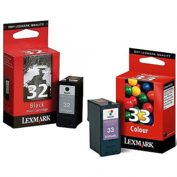 Комплект струменевих картриджів Lexmark Black/Color (80D2951)