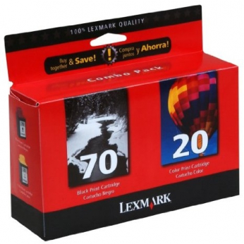 Комплект струйных картриджей Lexmark для CJ Z42/43/51/52/53 №70/20 Black/Color (80D2953)