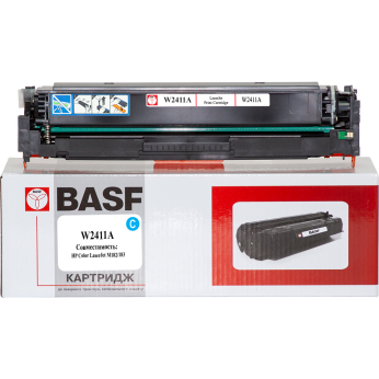 Картридж тонерный BASF для HP CLJ M182/183 аналог W2411A Cyan (BASF-KT-W2411A)