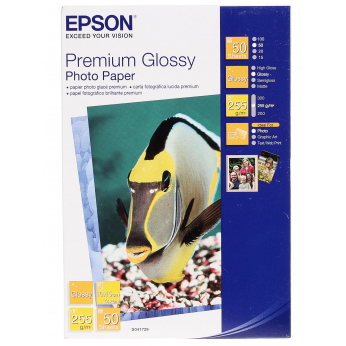 Фотопапір Epson  глянсовий 255г/м кв, 10см x 15см, 50л (C13S041729)