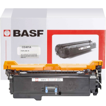 Картридж тонерный BASF для HP LJ Enterprise 500 Color M551n/551dn/551xh аналог CE401A Cyan (BASF-KT-