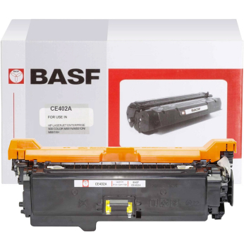 Картридж тонерный BASF для HP LJ Enterprise 500 Color M551n/551dn/551xh аналог CE402A Yellow (BASF-K
