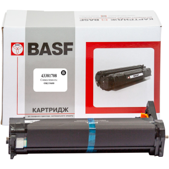 Копі картридж BASF для OKI C5600/5700 аналог 43381708 Black (BASF-DR-43381708)