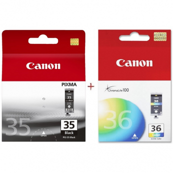 Комплект струменевих картриджів Canon Pixma iP100 PGI-35/CLI-36 Black/Color (Set35)