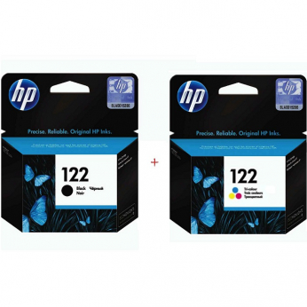 Комплект струйных картриджей HP для DJ 1050/2050/3050 HP №122 Black/Color (Set122)