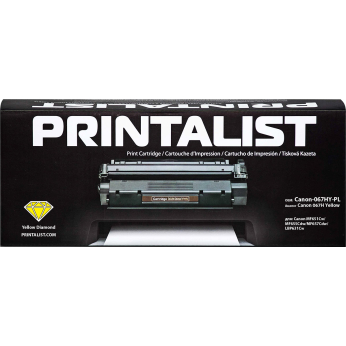 Картридж тонерный PRINTALIST для Canon MF651Cw/MF655Cdw/MF657Cdw/LBP631Cw аналог Canon 067H Yellow (