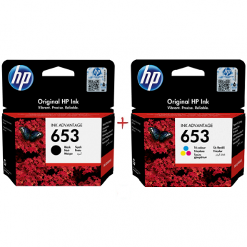 Комплект струйных картриджей HP для DJ IA 6075/6475 HP 653 Black/Color (Set653)