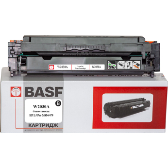 Картридж тонерный BASF для HP LJ Pro M454/479 аналог W2030A Black (BASF-KT-W2030A-WOC) без чипа