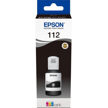 Контейнер с чернилами Epson для EcoTank 112 127мл Black Pigment (C13T06C14A)