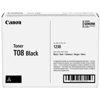 Картридж тонерный Canon для i-SENSYS X1238ii, T08 T08 11000 ст. Black (3010C006)