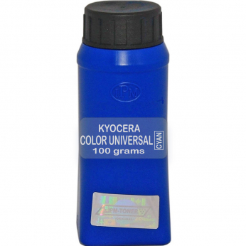 Тонер IPM для Kyocera Color universal бутль 100г Cyan (TSKCUNVCLL)