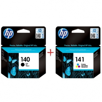 Комплект струйных картриджей HP для Officejet J5783/J6483 HP 140/141 Black/Color (Set140)