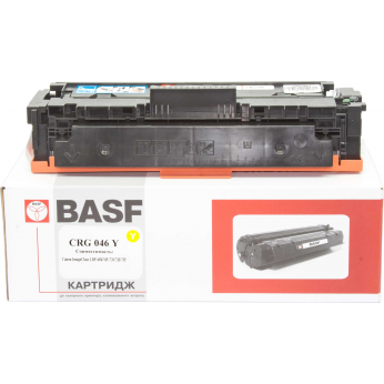 Картридж тонерный BASF для Canon LBP-650/654/MF-730 аналог 1247C002 Yellow (BASF-KT-CRG046Y)