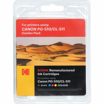 Комплект струменевих картриджів Kodak для Canon Pixma MP230/MP250/MP270 аналог PG-510/CL-511C Black/Color (185C051023)