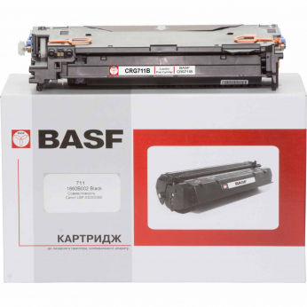 Картридж тон. BASF для Canon LBP-5300/5360 аналог 1660B002 Black ( 6000 ст.) (BASF-KT-711-1660B002)