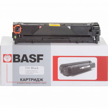 Картридж тон. BASF для Canon LBP-5050/5970 аналог 1980B002 Black ( 2300 ст.) (B316B)