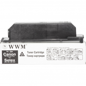 Туба с тонером WWM для Canon NP-7161 аналог C-EXV6 Black 380г (TH63)