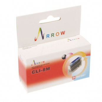 Картридж Arrow для Canon Pixma iP4200/iP4500/iP6600 аналог CLI-8M Magenta CLI8M