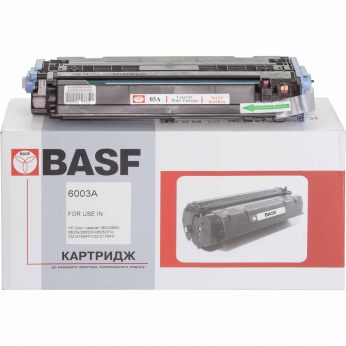 Картридж тон. BASF для HP CLJ 1600/2600/2605 аналог Q6003A Magenta ( 2000 ст.) (BASF-KT-Q6003A)