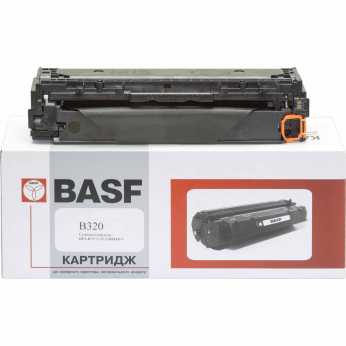 Картридж тонерный BASF для HP CLJ CP1525n/CM1415fn аналог CE320A Black (BASF-KT-CE320A)