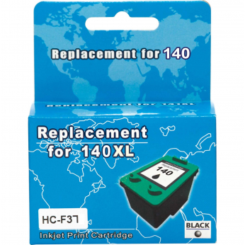 Картридж MicroJet для HP Officejet J5783/J6483 аналог HP №140XL Black (HC-F37L)