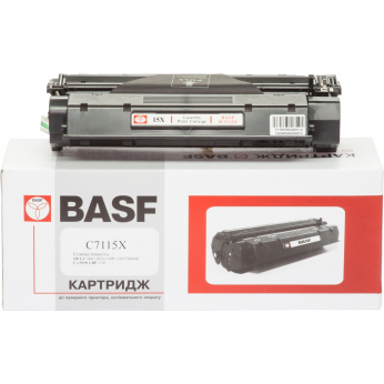 Картридж тонерный BASF для HP LJ 1200/1220 аналог C7115X Black (BASF-KT-C7115X)