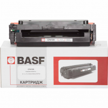 Картридж тон. BASF для HP LJ Pro M452dn/M452nw/M477fdn аналог CF410X Black ( 6500 ст.) (BASF-KT-CF410X)