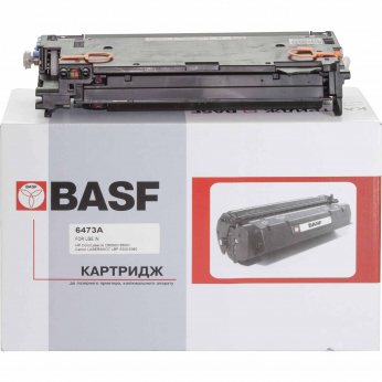 Картридж тонерный BASF для HP CLJ 3600/3800 аналог Q6473A Magenta (BASF-KT-Q6473A)