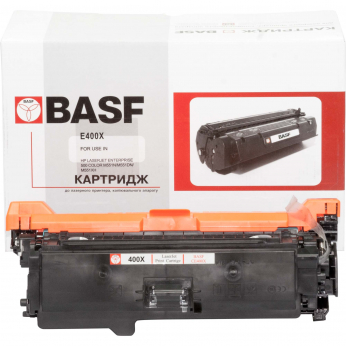 Картридж тонерный BASF для HP LJ Enterprise 500 Color M551n/551dn/551xh аналог CE400X Black (WWMID-8