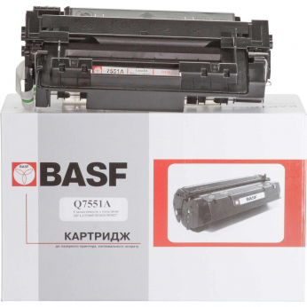 Картридж тон. BASF для HP LJ P3005/M3027/M3035 аналог Q7551A Black ( 6500 ст.) (BASF-KT-Q7551A)