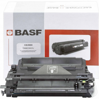 Картридж тон. BASF для HP LJ P3015 аналог CE255X Black ( 12500 ст.) (BASF-KT-CE255X)