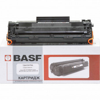 Картридж тон. BASF для HP LJ P1566/1606/M1536, Canon 728 аналог CE278A Black ( 2100 ст.) (BASF-KT-CE278A)