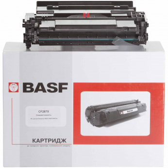 Картридж тонерный BASF для HP LaserJet Enterprise M527c/M527f/M527dn аналог CF287X Black (BASF-KT-CF
