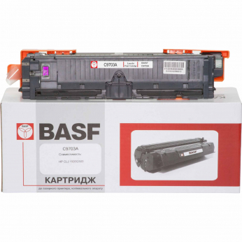 Картридж тонерный BASF для HP CLJ 1500/2500 аналог C9703A Magenta (BASF-KT-C9703A)