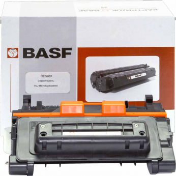 Картридж тонерный BASF для HP LJ Enterprise M4555 аналог CE390X Black (BASF-KT-CE390X)