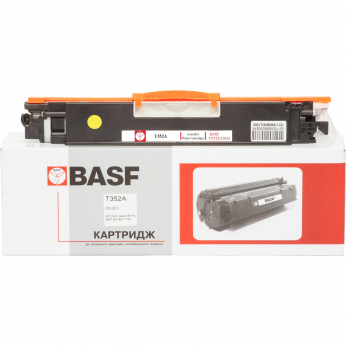 Картридж тонерный BASF для HP LJ M176n/M177fw аналог CF352A Yellow (BASF-KT-CF352A)