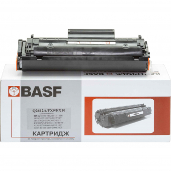 Картридж тон. BASF для HP LJ 1010/1020/1022, Canon MF4110/4120 аналог Q2612A/FX9/FX10 Black ( 2000 ст.) (BASF-KT-Q2612-Universal)
