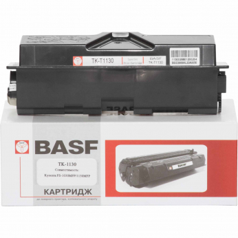 Туба с тонером BASF для Kyocera Mita FS-1030/1130 аналог TK-1130 Black (BASF-KT-TK1130)