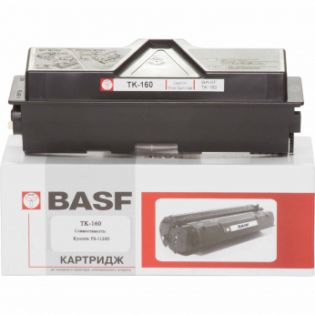 Туба с тонером BASF для Kyocera Mita FS-1120D аналог TK-160 Black (BASF-KT-TK160)