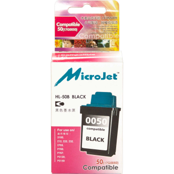 Картридж MicroJet для Lexmark CJ Z12/Z22/Z32 аналог №50 ( 17G0050) Black (HL-50B)