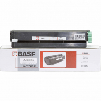Туба с тонером BASF для OKI B410/430/440 аналог 43979211/43979202 Black (BASF-KT-B430-43979202)