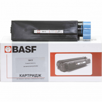 Туба з тонером BASF для OKI B412/B432/B512 аналог 445807119 Black ( 3000 ст.) (BASF-KT-B412-45807119)