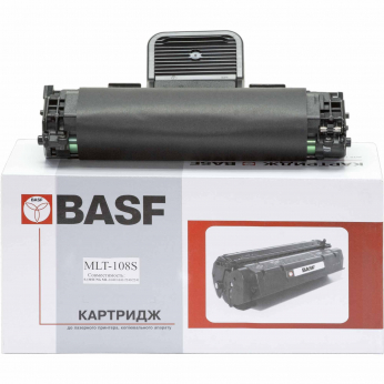 Картридж тон. BASF для Samsung ML-1640/1641/2240/2241 аналог MLT-D108S Black ( 1500 ст.) (BASF-KT-MLT108S)