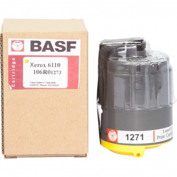 Картридж тонерный BASF для Xerox Phaser 6110 аналог 106R01273 Yellow (WWMID-78313)