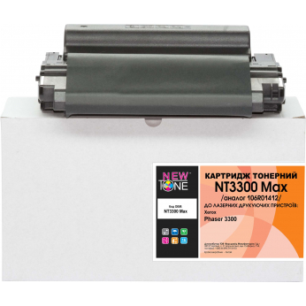Картридж тонерный NEWTONE для Xerox Phaser 3300 аналог 106R01412 Black (NT3300 Max)