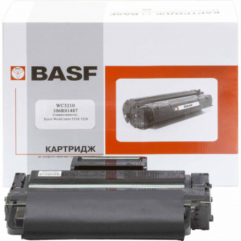Картридж тон. BASF для Xerox WC 3210MFP/3220MFP аналог 106R01487 Black ( 4100 ст.) (BASF-KT-3210-106R01487)