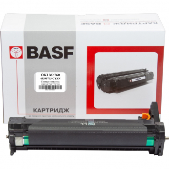 Копи картридж BASF для OKI MC760/770/780 аналог 45395703 Cyan (BASF-DR-780DC)